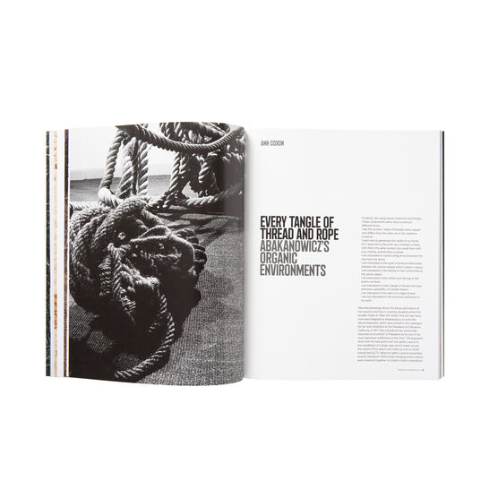 Magdalena Abakanowicz exhibition book (paperback)